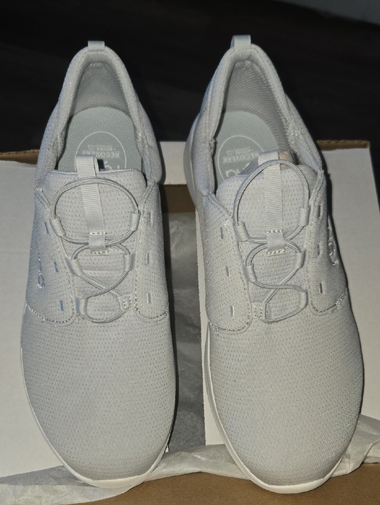 Ryka Shoes - Ryka Light Grey Lightweight Slip-On Knit Sneakers *NWOT
